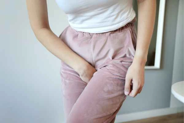 older woman running to the toilet because of urinary incontinence Marlow