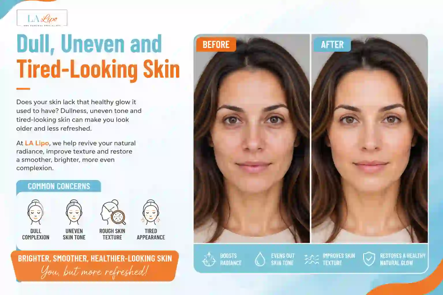 Sign #5: Dull, Uneven and Tired-Looking Skin Marlow